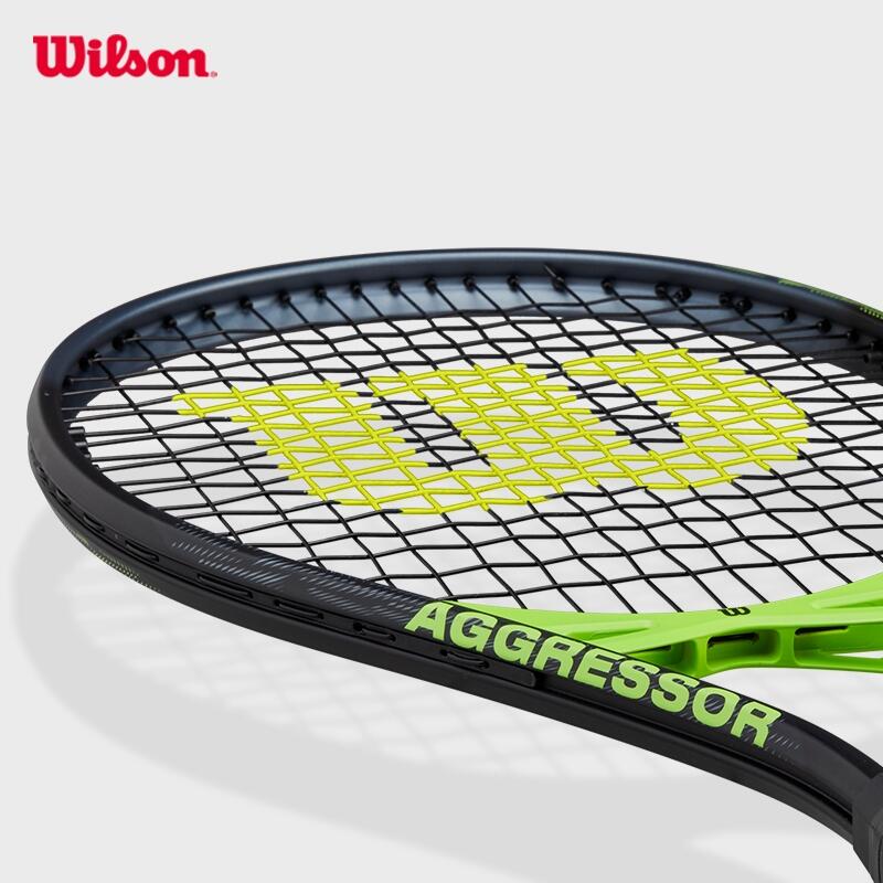 Raquette de Tennis Wilson Blade 100L V7.0 Charcoal Verte
