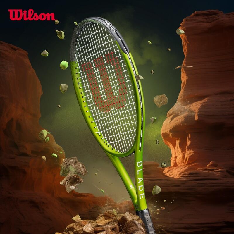 WILSON BLADE FEEL 103 Tennis Racket (Pre-strung)