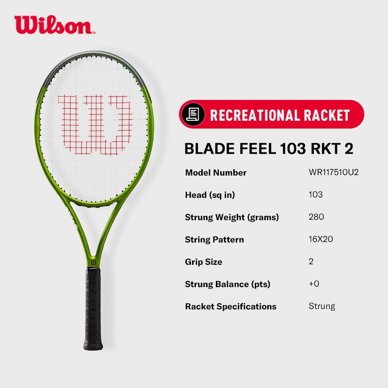 Wilson Blade Feel 103 1本売り Wilson Blade Feel 103 テニスラケット 金 | Smashinn