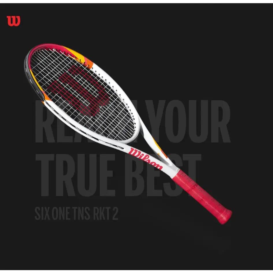 WILSON Six One Tennis Racket (Pre-strung)
