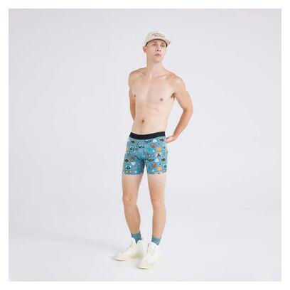 Boxer Saxx Droptemp® Cooling Cotton Outside Is In-Hydro Blue 2/4