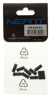NEATT NEATT Aluminium Outer Brake Casing Caps - Black