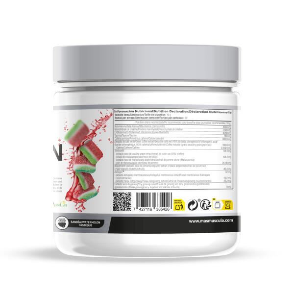 Kongestion preworkout - 320g Sandias de la gelée de MASmusculo 3/5