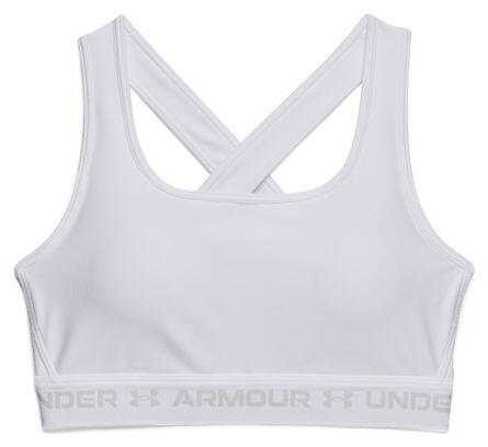 UNDER ARMOUR Under Armour Crossback Mid Sport-BH Damen Weiß