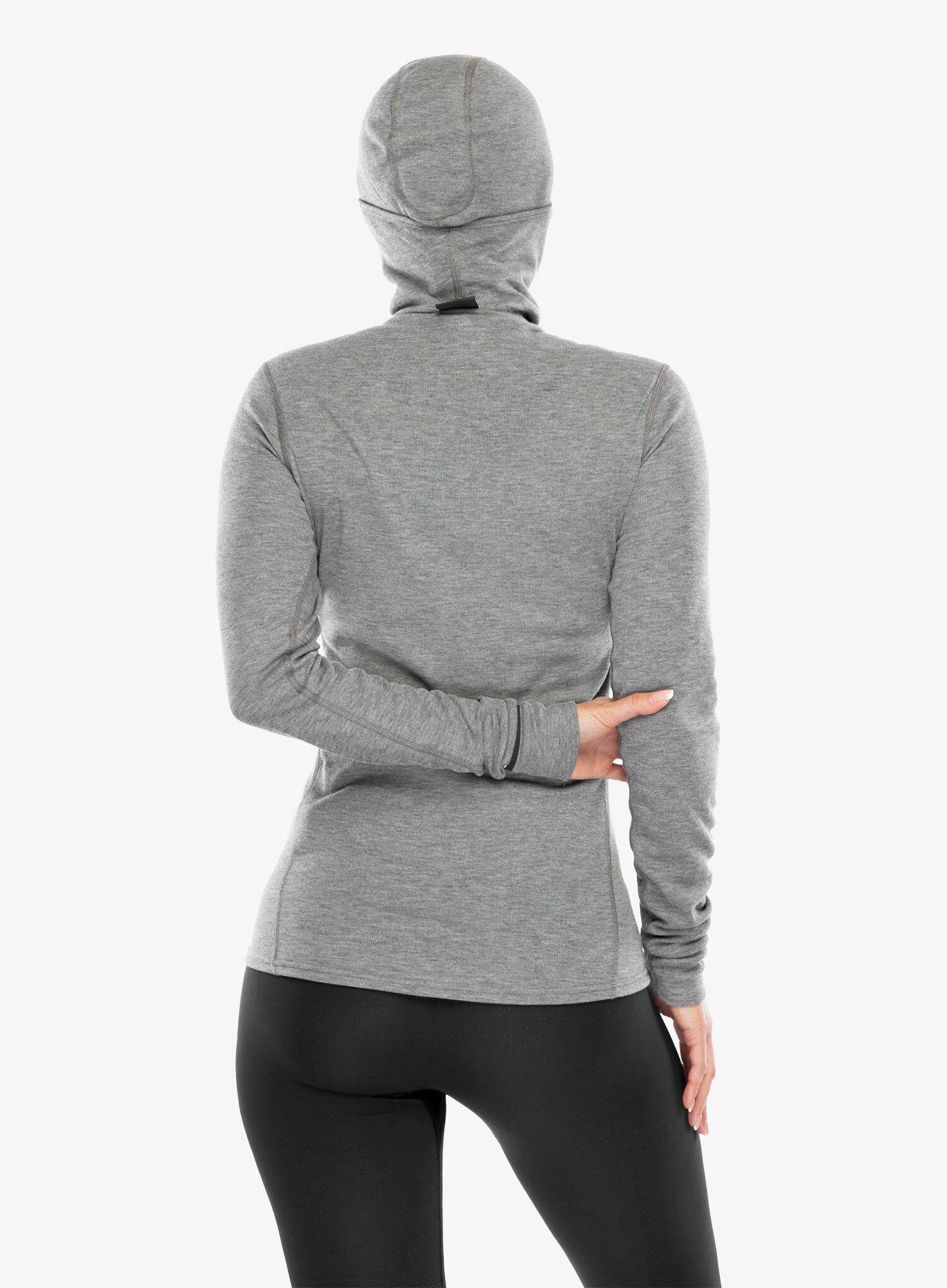 Bluza termoaktywna damska Odlo Active Warm Originals BL Top Facemask LS 4/5