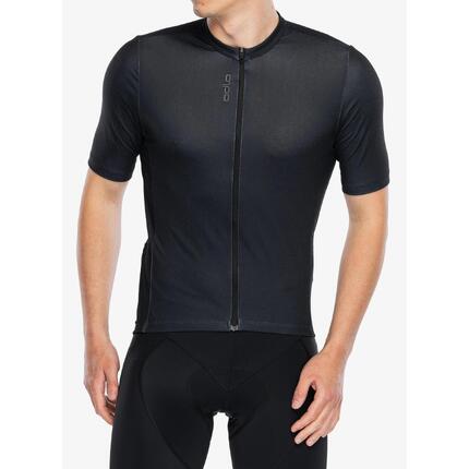 Koszulka kolarska męska Odlo Essential T-Shirt S/U Collar S/S Full Zip