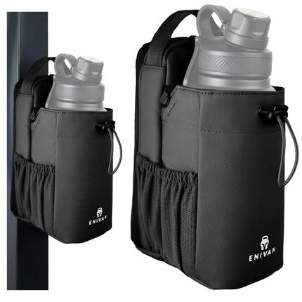 Sac Magnétique Sport - Fixation Aimantée, Porte Bouteille, Téléphone