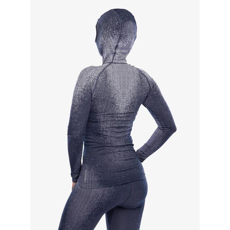Bluza termoaktywna damska Odlo Blackcomb Eco BL Top Facemask LS