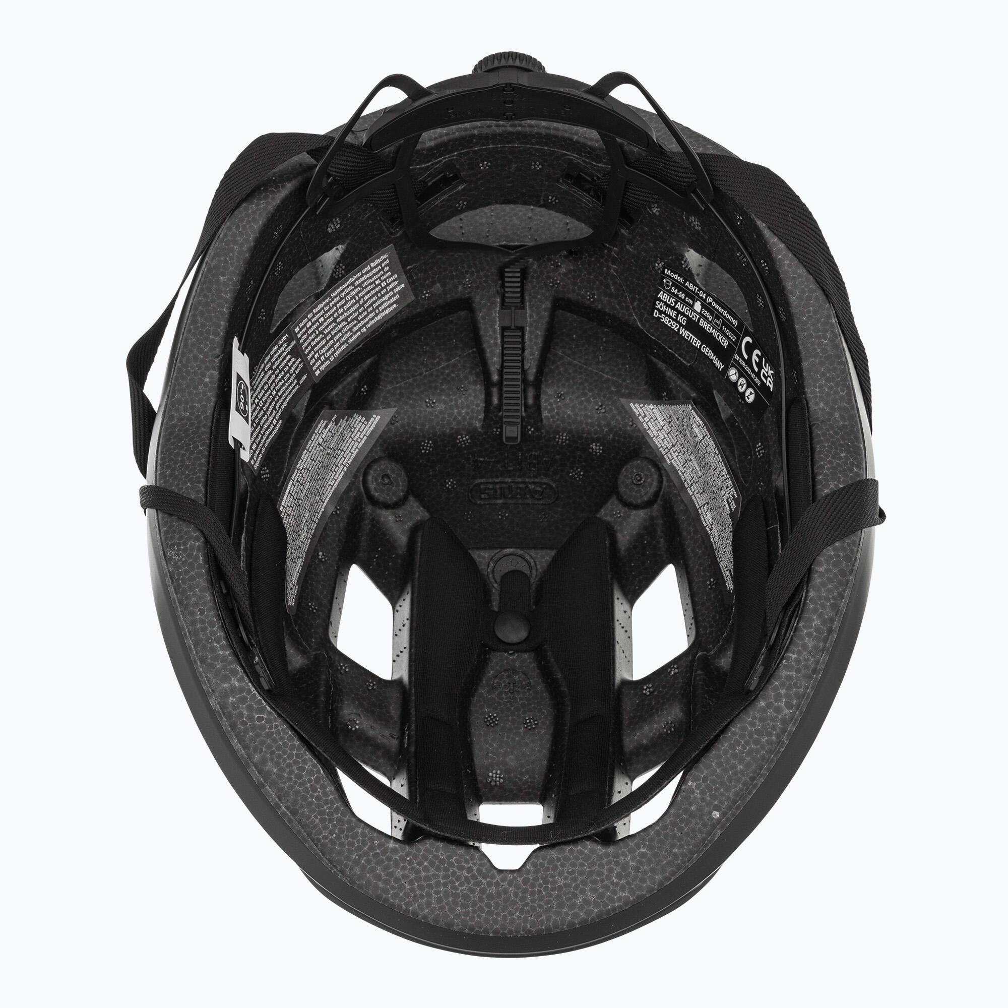 Casque Abus PowerDome Noir M 54-58 cm 5/6