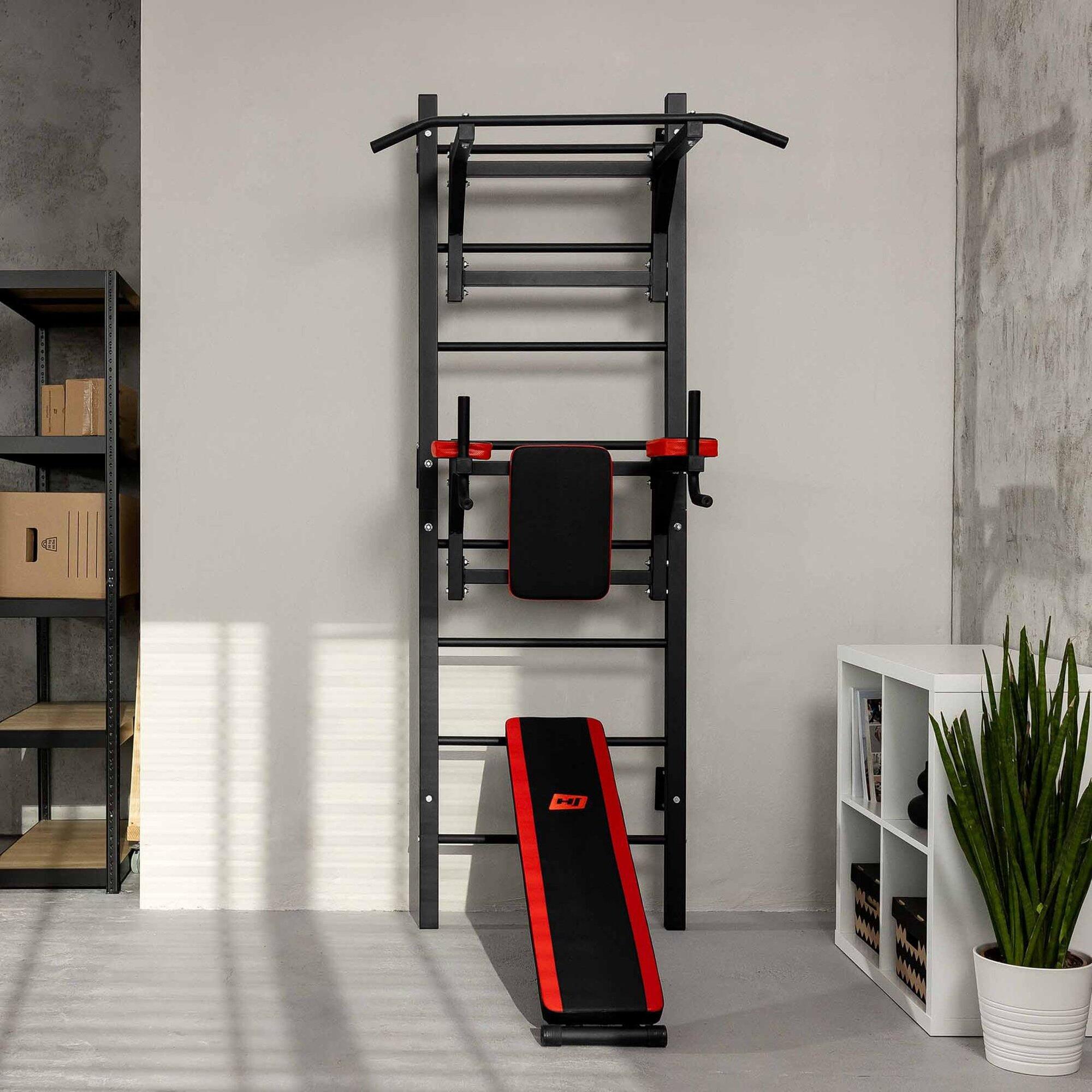 Barres parallèles pour calisthénie Hop-sport HS-1008K avec échelle 3/7