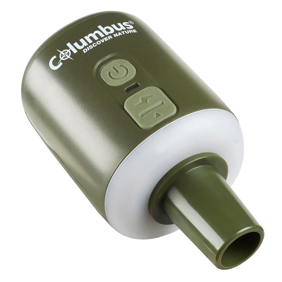 Columbus Cloud Khaki Mini Rechargeable Travel Pump 5/7