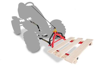 Palettengabel für Gokart XL BERG Rot