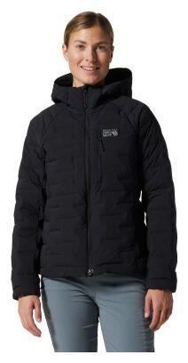 Doudoune Mountain Hardwear Stretch Down Hooded Noir Femme
