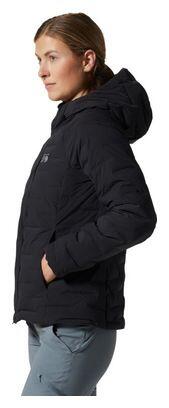 Chaqueta de plumón con capucha Mountain Hardwear negro mujer 3/6