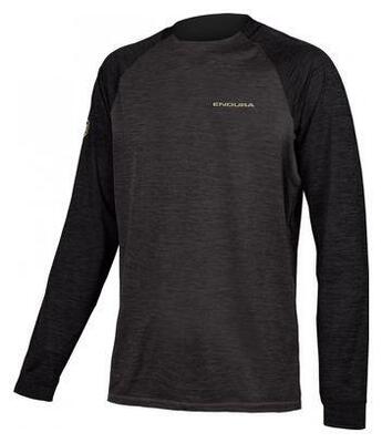 Endura SingleTrack Langarm-Trikot Atlantic Blau