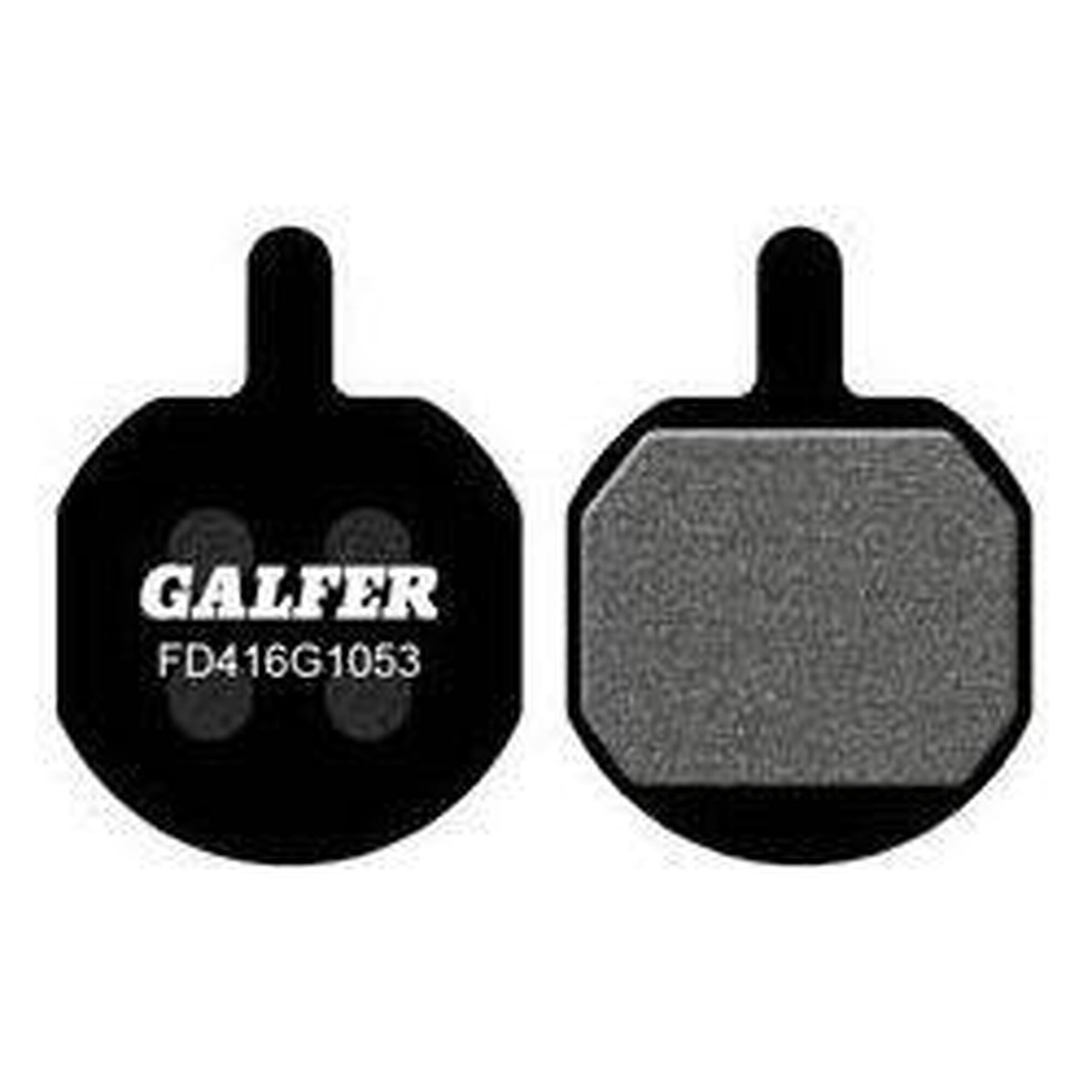 Paire de Plaquettes Galfer Semi-métalliques Promax/Hayes MX-2 (04)/MX-3 (Meca)/M