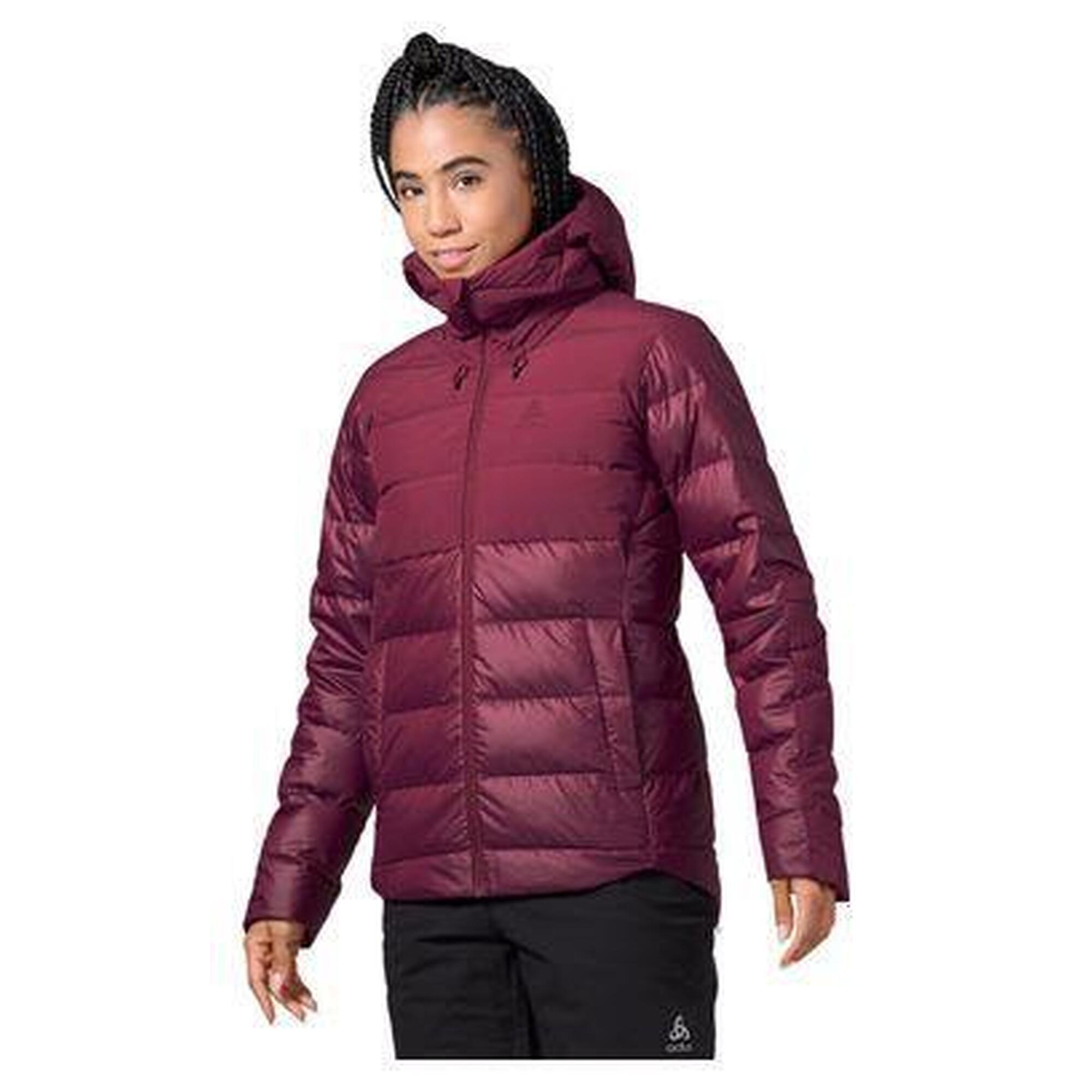 Odlo - Doudoune À Capuche Femme Odlo Severin N-thermic Rouge Raspberry Fudge - Veste - Rouge - Decathlon