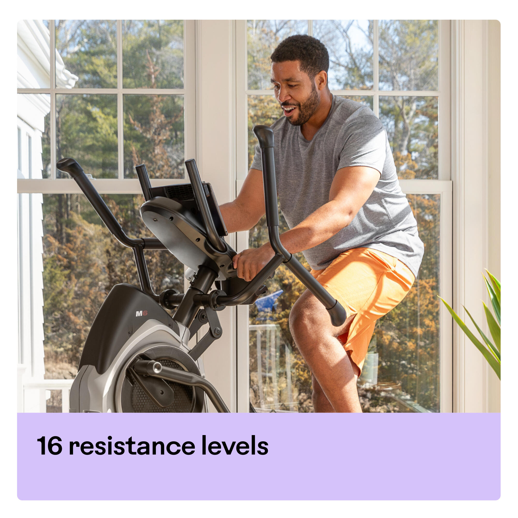 BowFlex Max Trainer M6i – Stepper-elliptique avec résistance air & magnétique 6/8