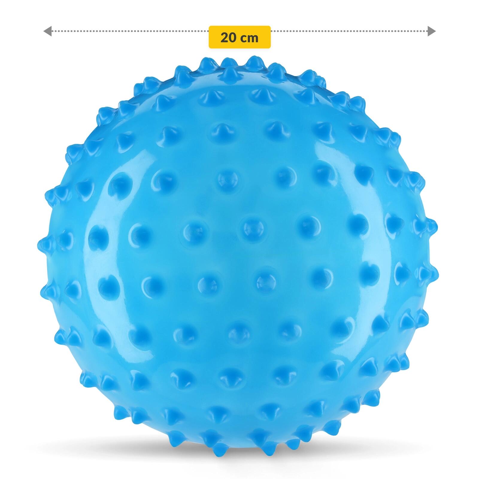 Palla riabilitativa sensoriale con rilievi 20 cm 4FIZJO 4/6