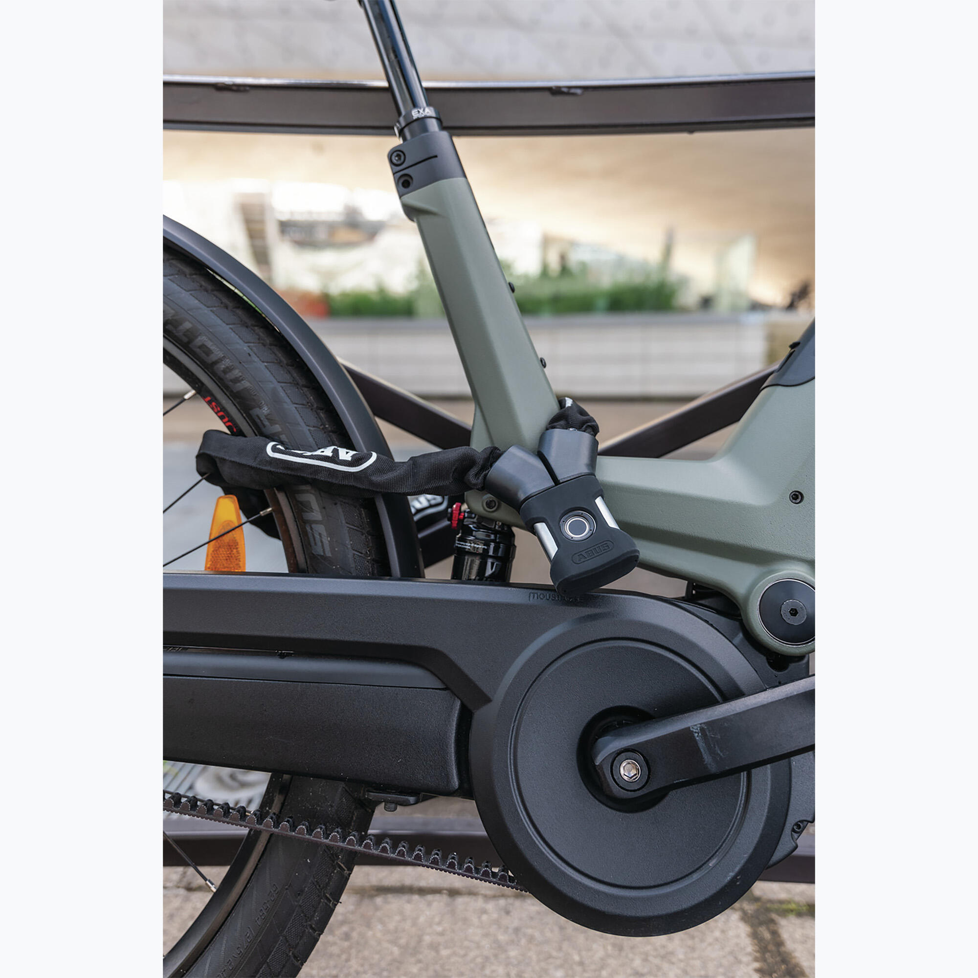 ABUS Yardo 7807F/85 lucchetto a catena con impronta digitale, livello 8. 3/5