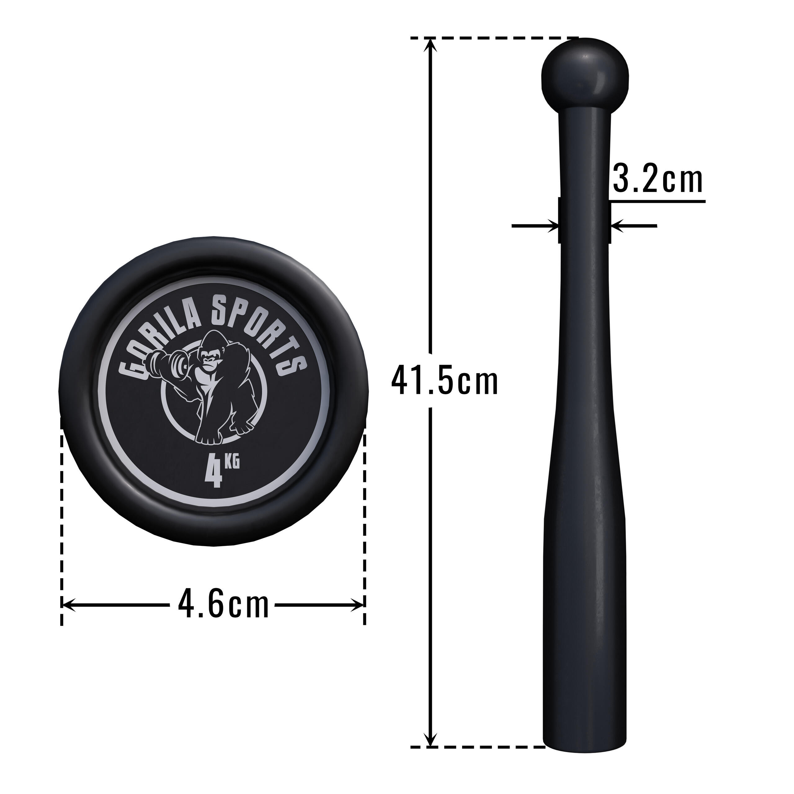 Indian clubbell - Massue de Musculation poids au choix 6/7
