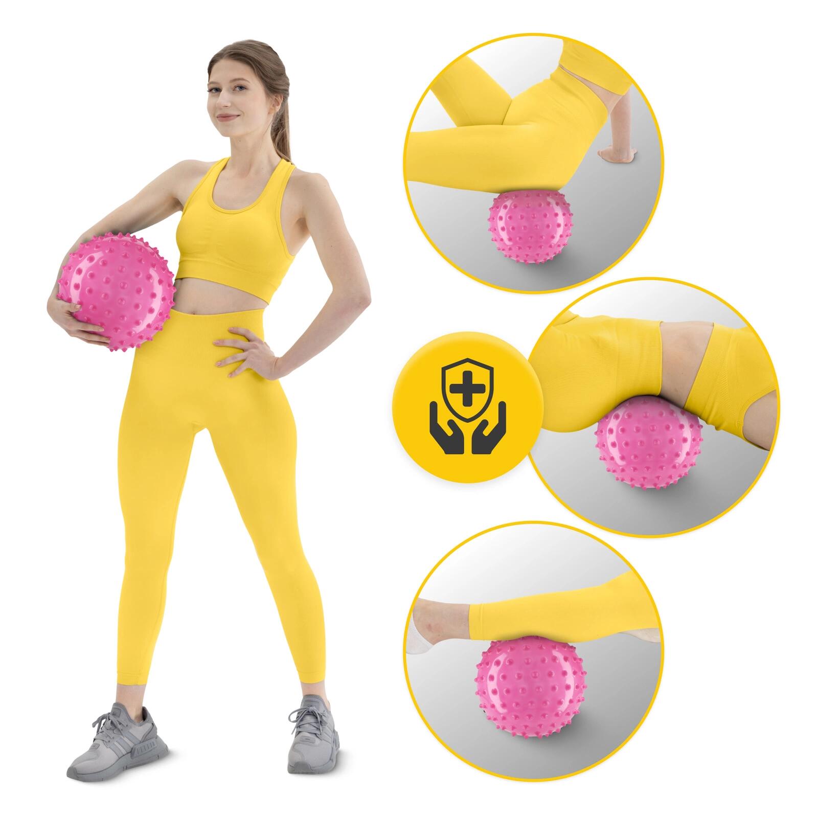 Igelball Reha - Rehabilitationsball mit Noppen - 20 cm 2/6
