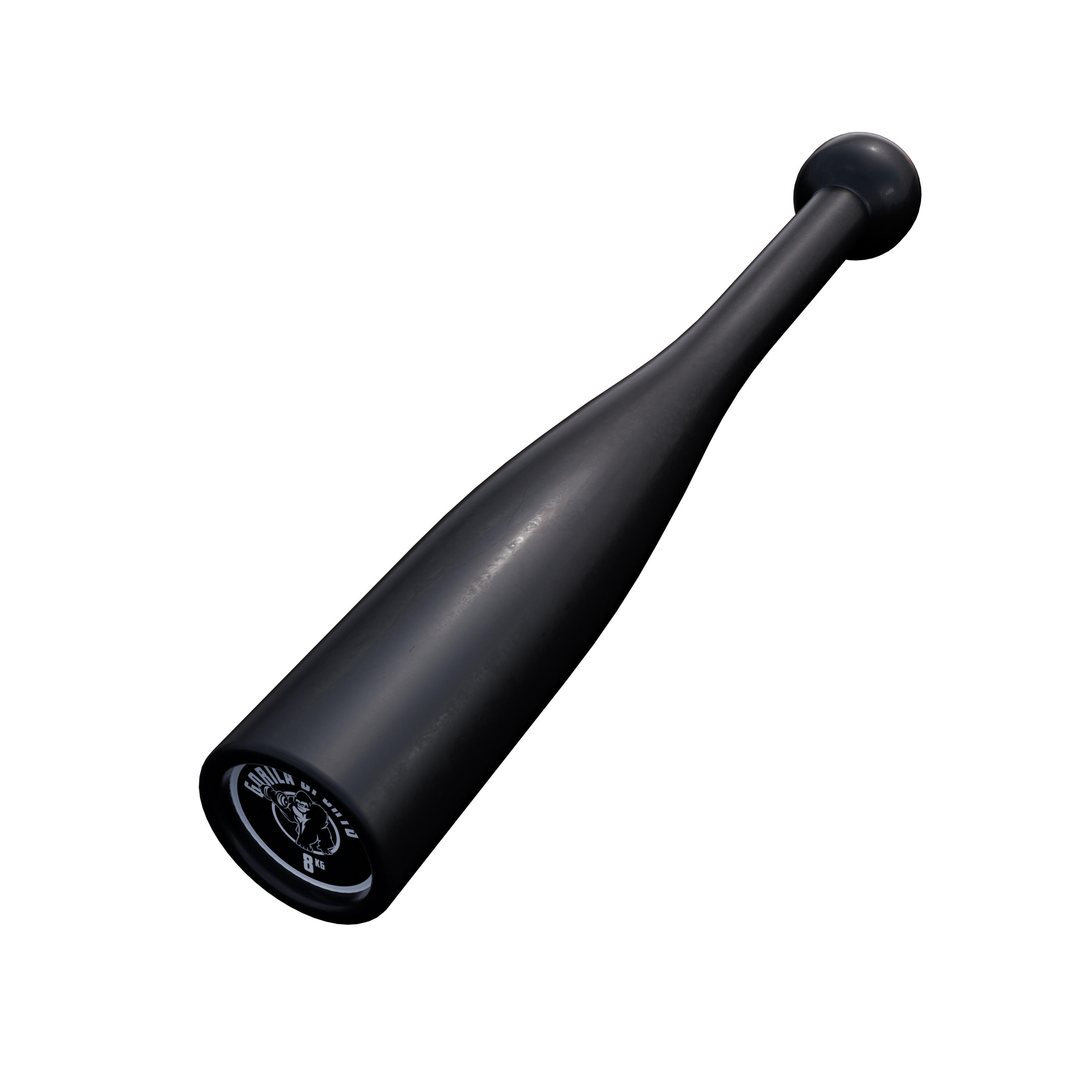 Gorilla Sports - Indian Clubbell - Massue De Musculation Poids Au Choix - Haltères Reglable - Noir - 8 Kg - Decathlon