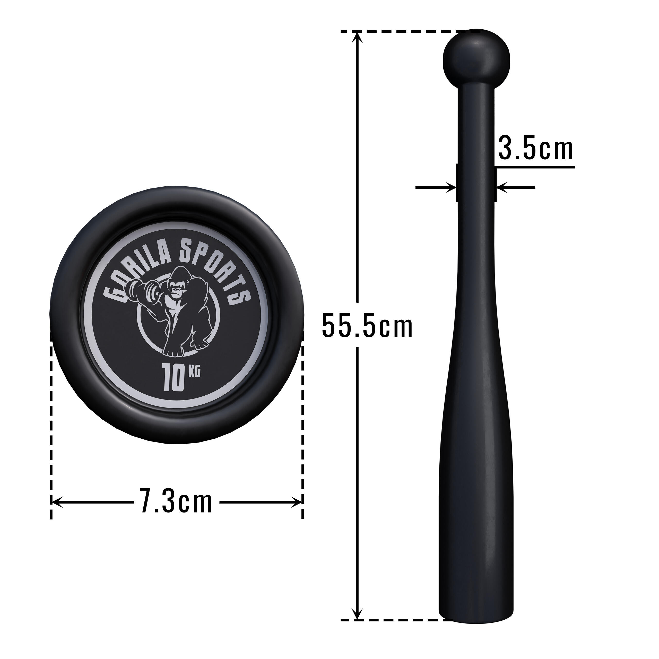 Indian clubbell - Massue de Musculation poids au choix 6/7