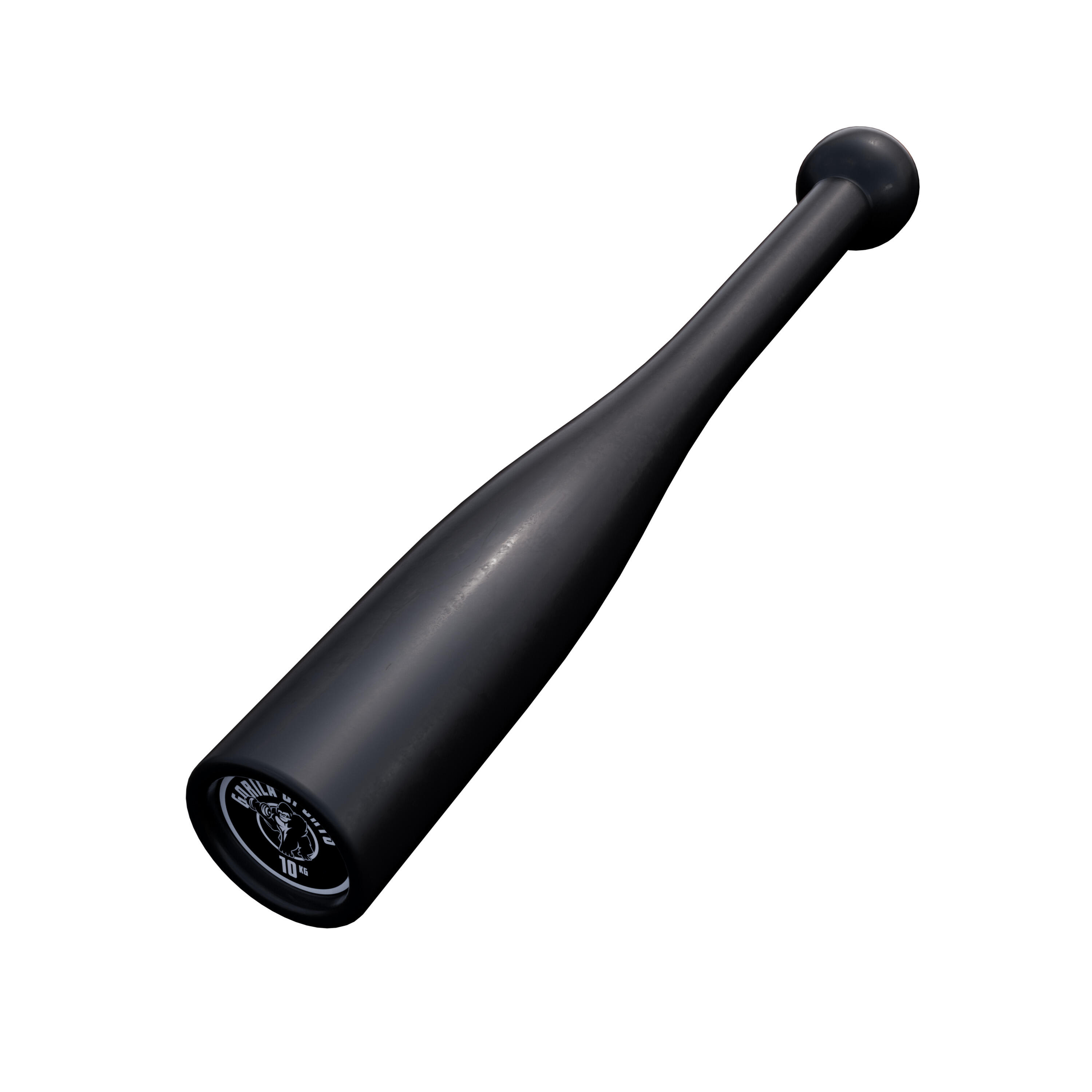 GORILLA SPORTS Clubbell Pesas Gorilla Sports Negro 10 kg