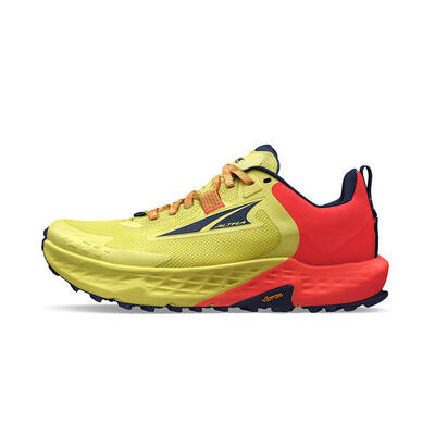 Sportschoenen trail running dames timp 5 vrouw fluo-oranje