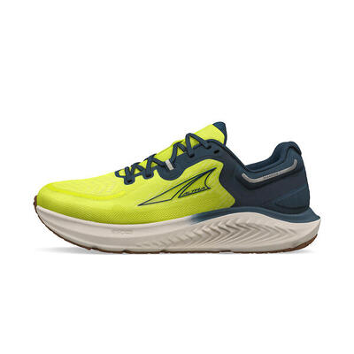 Sportschoenen trail running heren paradigm 7 man limoengeel