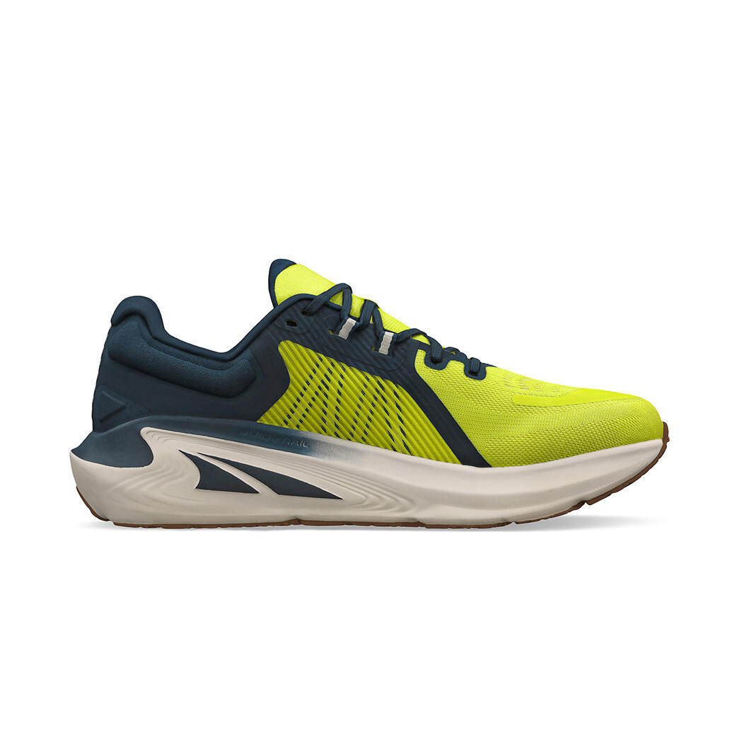 Sportschoenen Trail running HEREN Paradigm 7 Man Limoengeel 4/6