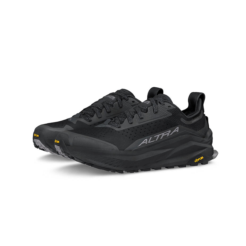 Sportschoenen Trail running HEREN OLYMPUS 6 Man ZWART 5/6