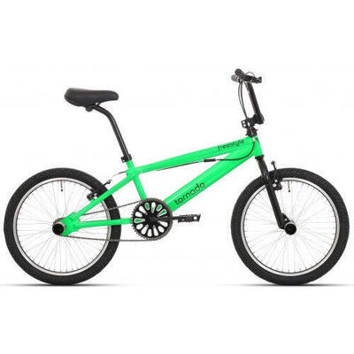 Tornado 20 Zoll Freestyle Fahrrad in Neon Grün