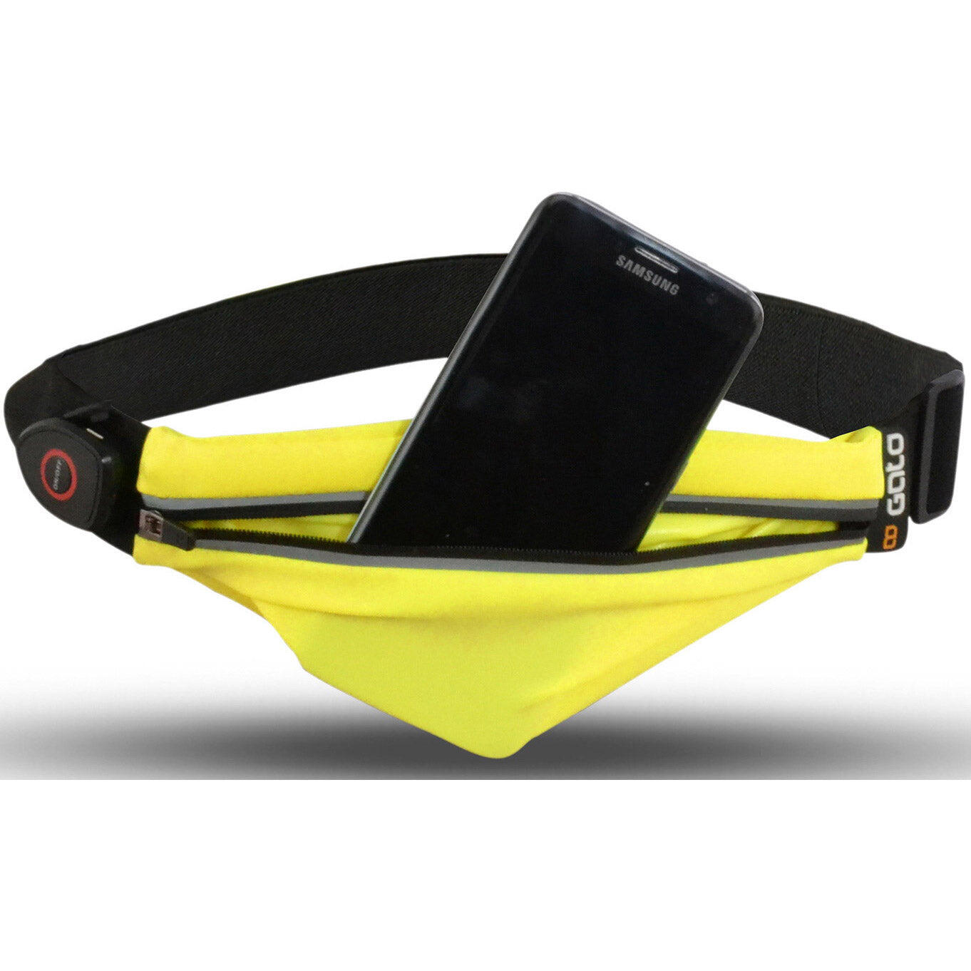 Outwet gato sport usb ceinture LED imperméable néon jaune unie 2/2