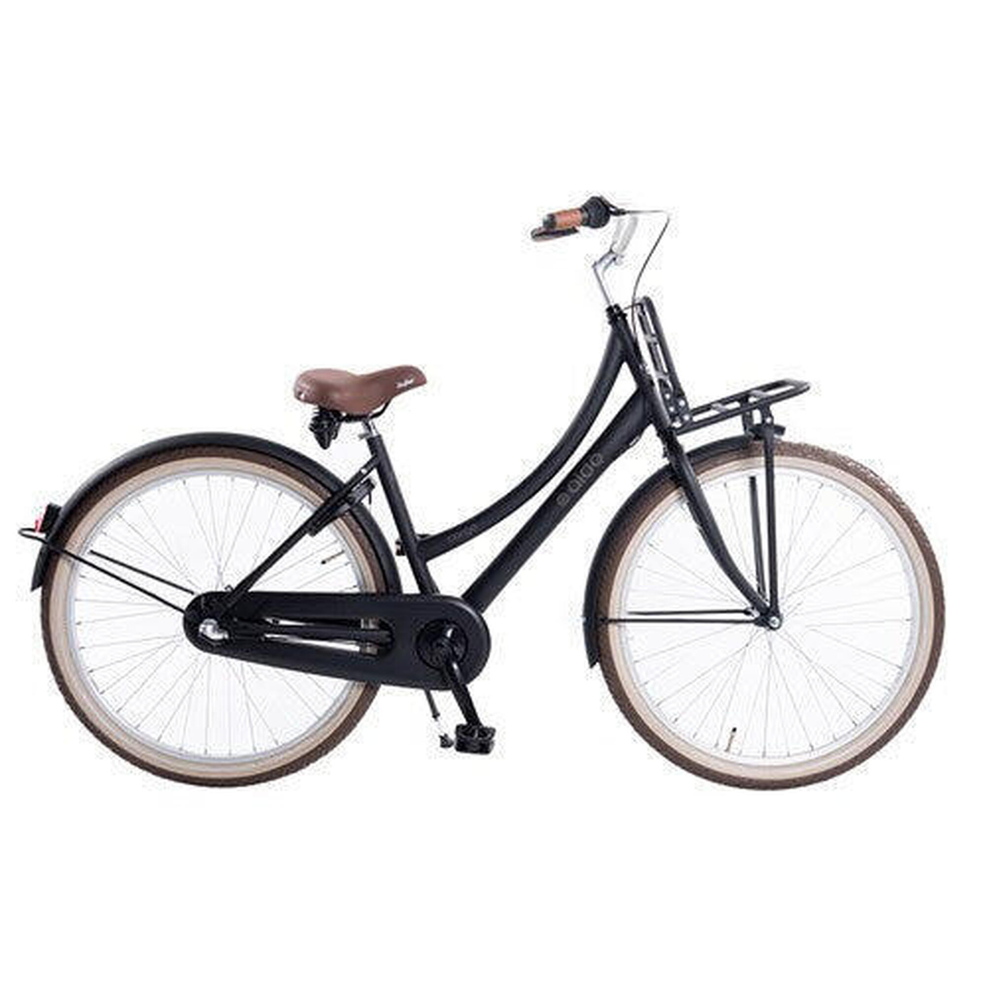 Aldo - Aldo 24 Pouces Cargo Cruiser Ds 3v Noir Mat - Vélo Enfant - Noir - 24" - Decathlon
