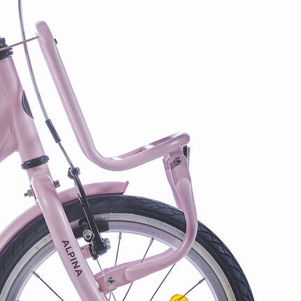 Alpina Clubb przedni bagażnik 16 cali Pearl Pink Matt