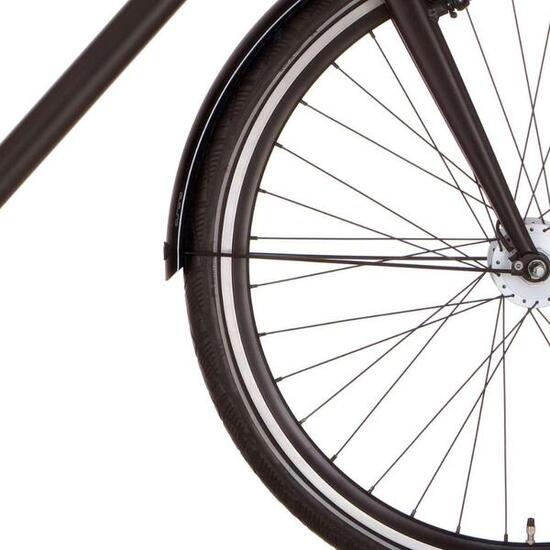 Cortina spatbordstang voor 28 inch Mozzo Jet Zwart Matt