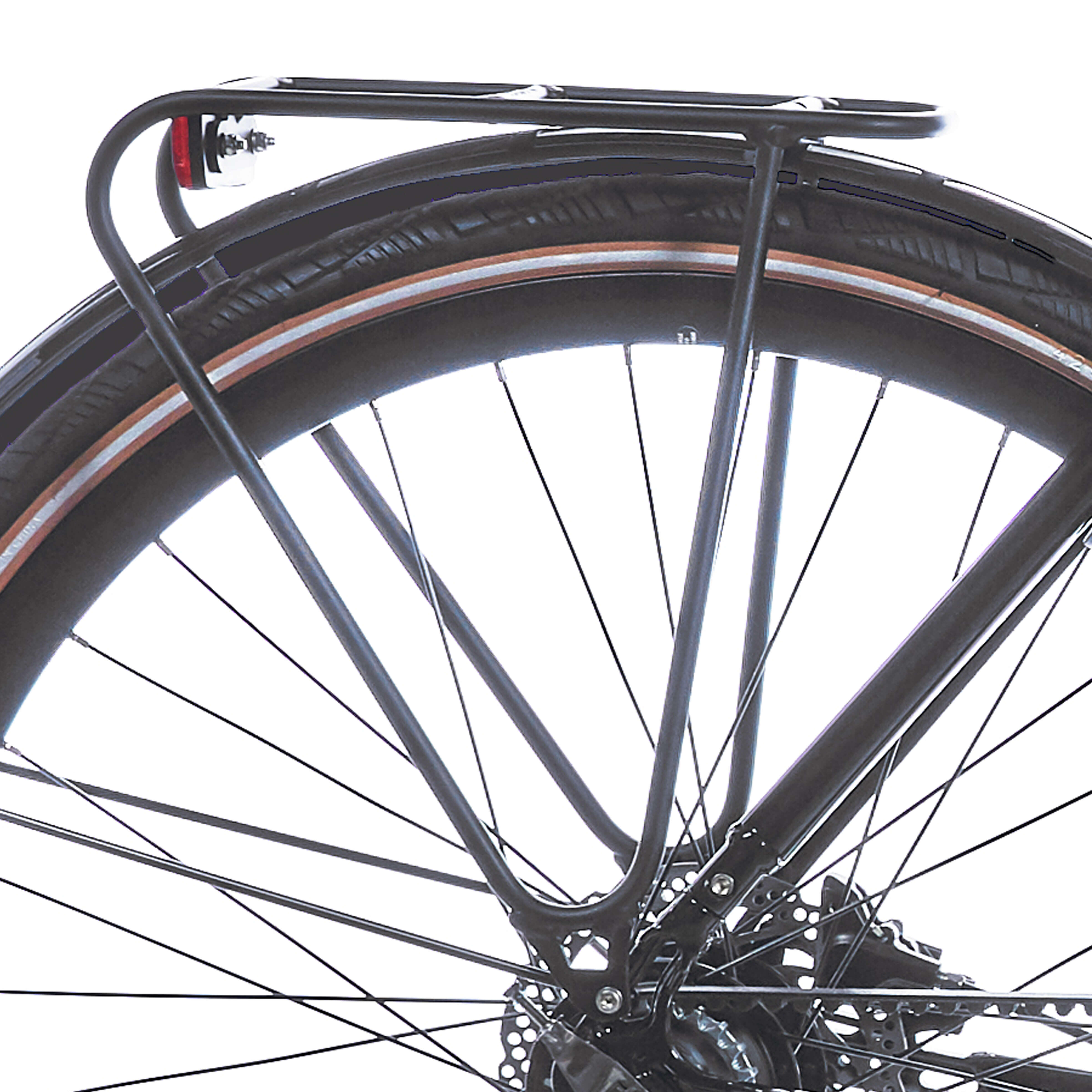 Cortina - Cortina Achterdrager 28 Mozzo Jet Black Matt - Porte-bagage - Noir - Decathlon