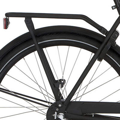 Cortina achterdrager u1 voor fietsen 49-51 cm in zwart matt