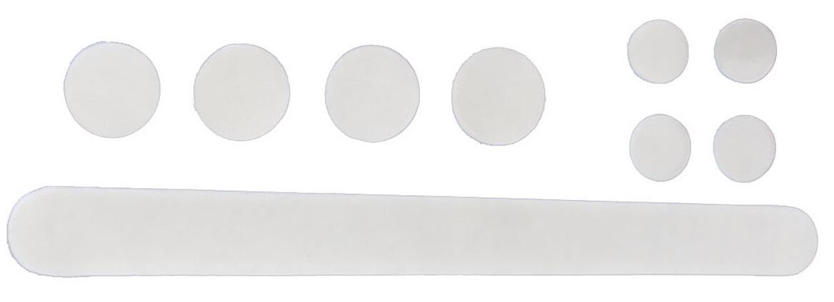 Set de Pegatinas Transparentes VELO para Protección de Marco y Horquilla 2/4
