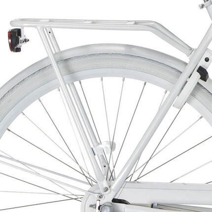 Porte-bagages Cortina Milo D49 H51 en Perle Blanche