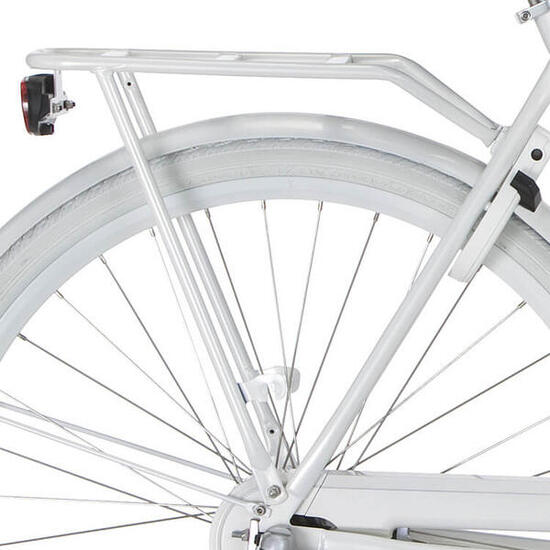 Porte-bagages Cortina Milo D49 H51 en Perle Blanche
