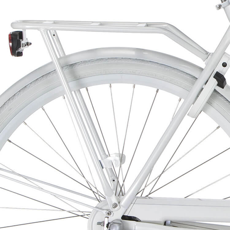 Cortina - Cortina Achterdrager Milo D57 H56 White Pearl - Adaptateur Pour Porte Vélo - Blanc - No Size - Decathlon