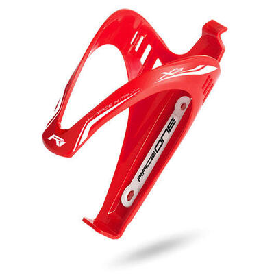 Saccon bidonhouder x3 rood mat - duurzame fiets bidonhouder