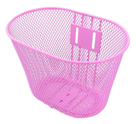 Kgs kosz rowerowy dla dzieci 8,5 L różowy
