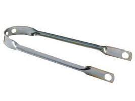 Supporto parafango 24 pollici argento.