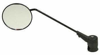 Specchio pieghevole Krampe 35° nero.