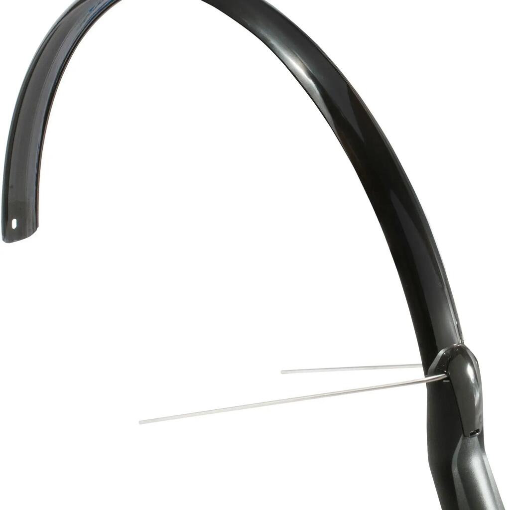 Eurofender Scatto Rear Fender 51mm - 28 Inch Black for Bicycles