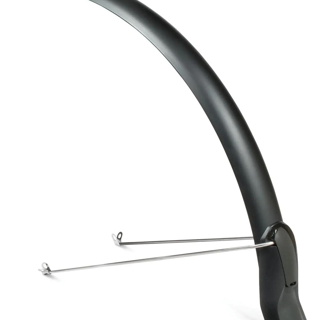 Scatto Fender Set for 26-28 Inch Bikes - 51 mm Matte Black